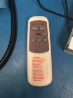 The remote control in question